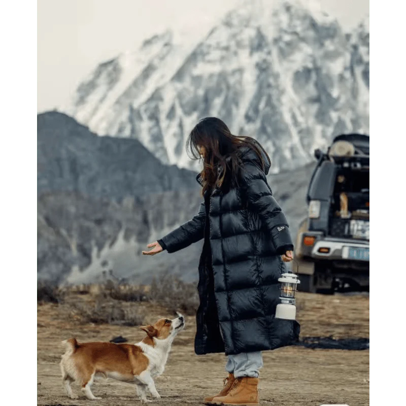 Women's Long Quilted Jacket