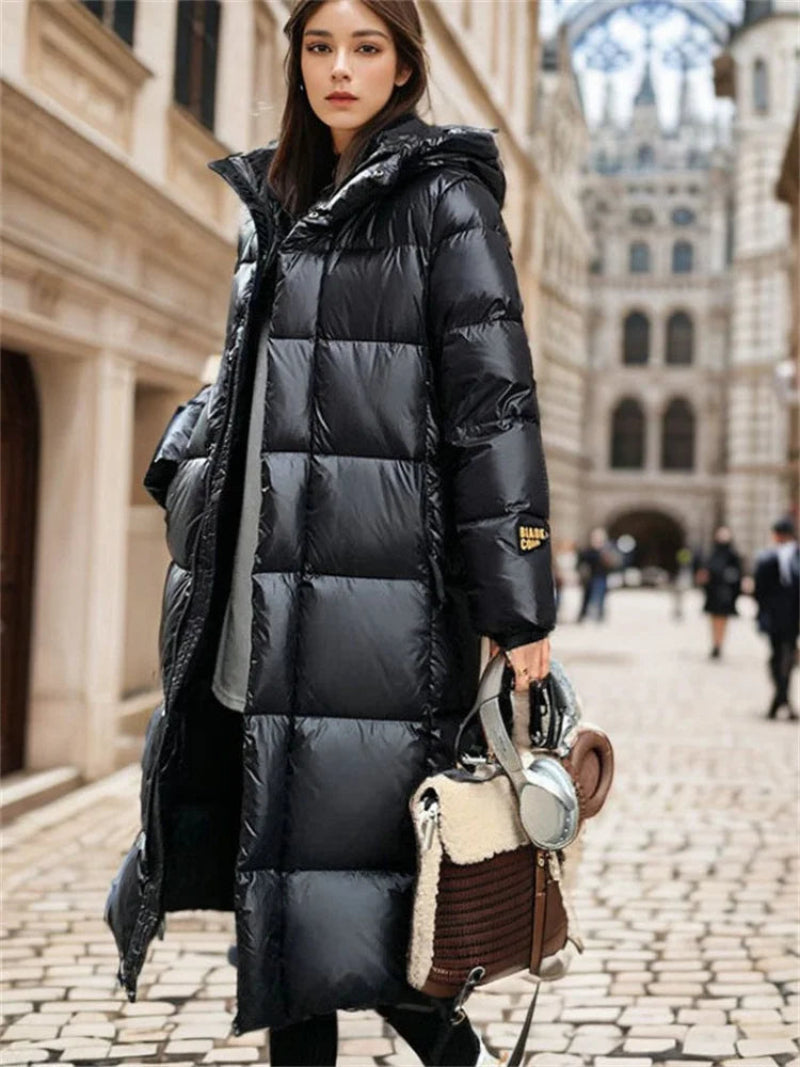 Women's Long Quilted Jacket