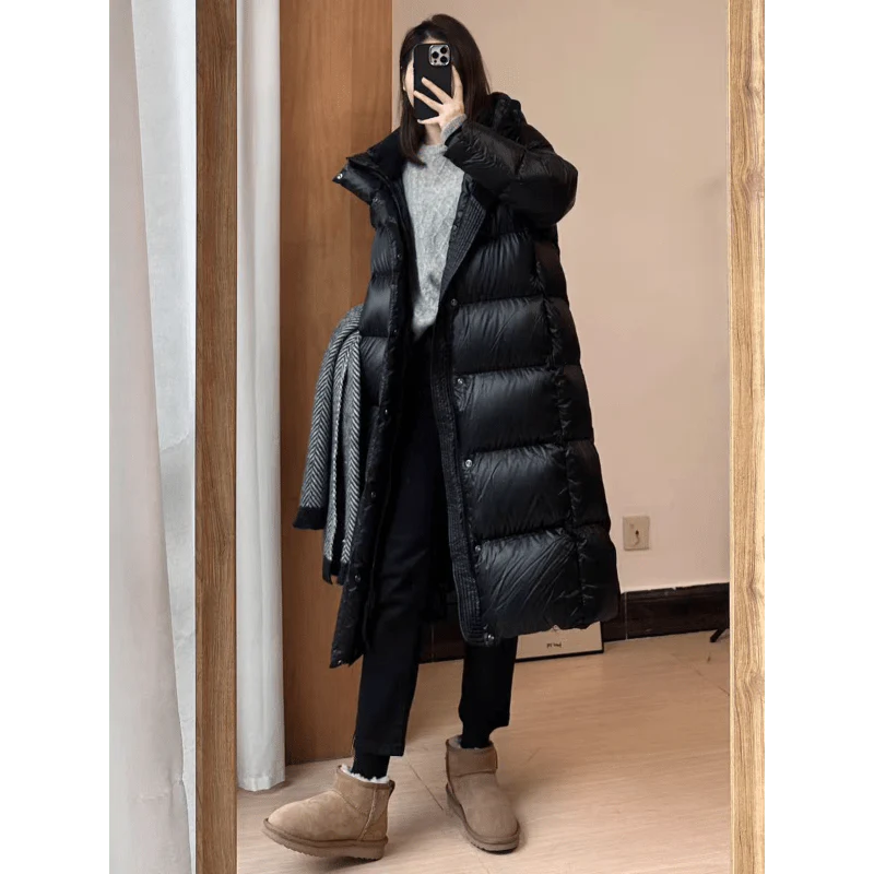 Women's Long Quilted Jacket
