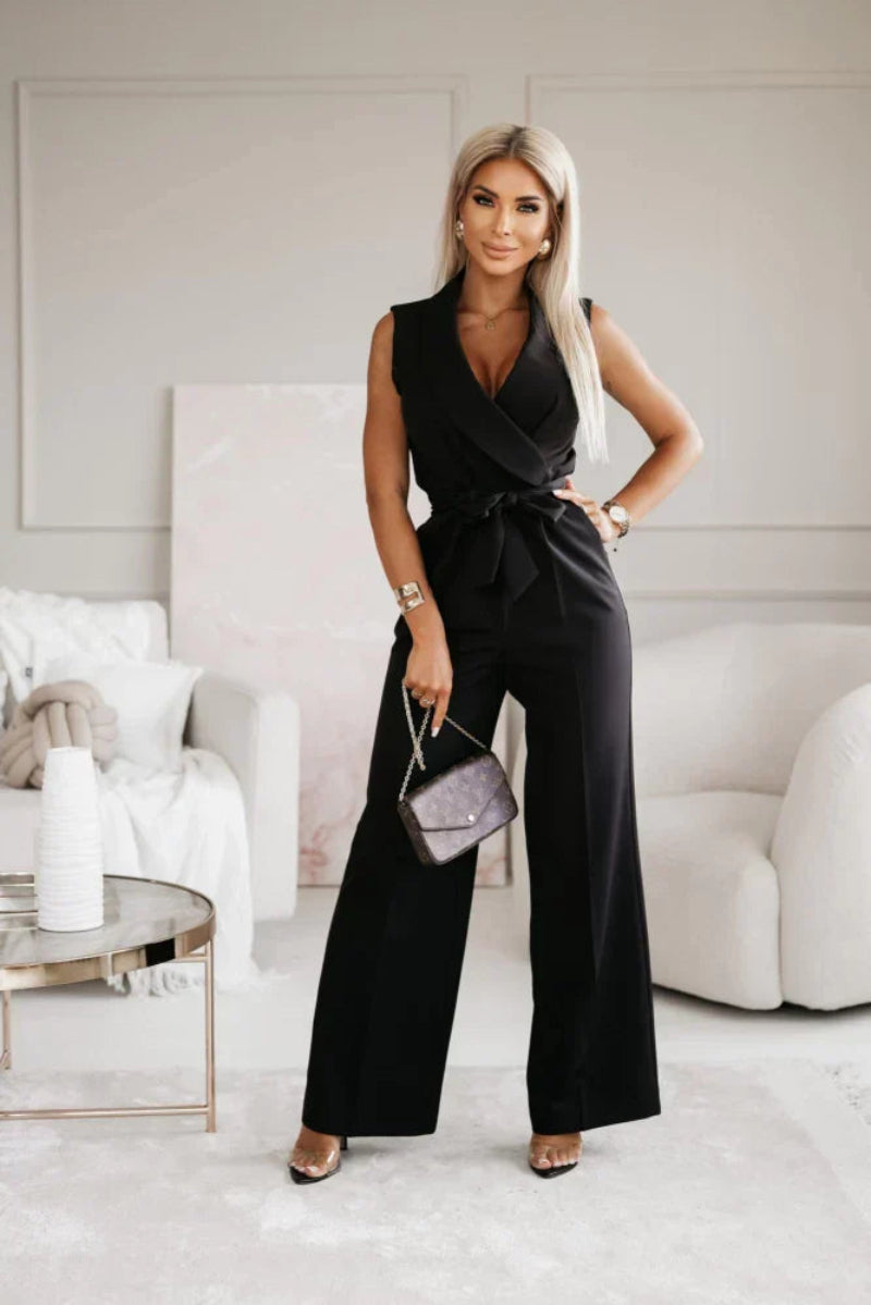 Damen-Overall mit weitem Bein