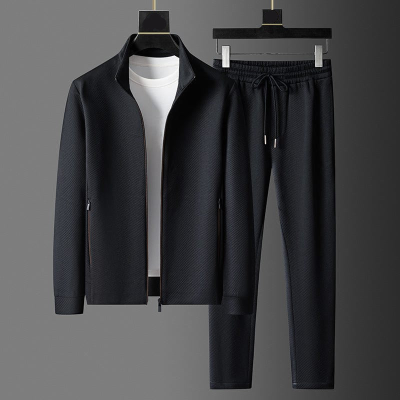 Herren-Trainingsanzug mit Reißverschlussjacke und Hose