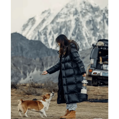Women's Long Quilted Jacket