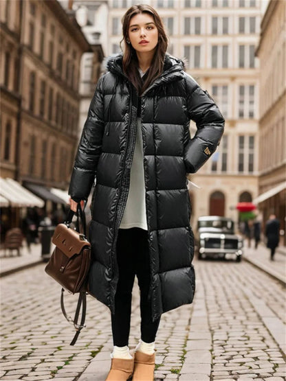 Women's Long Quilted Jacket