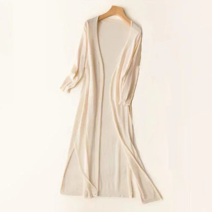 Women's cardigan with open front
