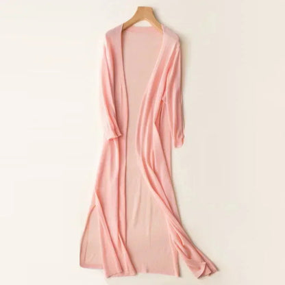 Women's cardigan with open front
