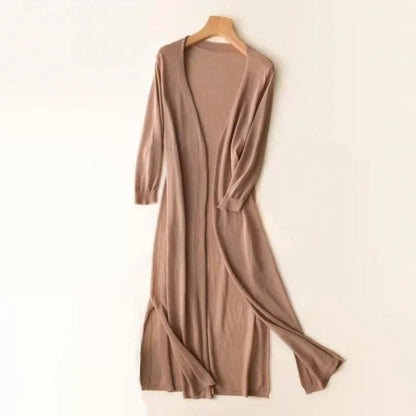 Women's cardigan with open front