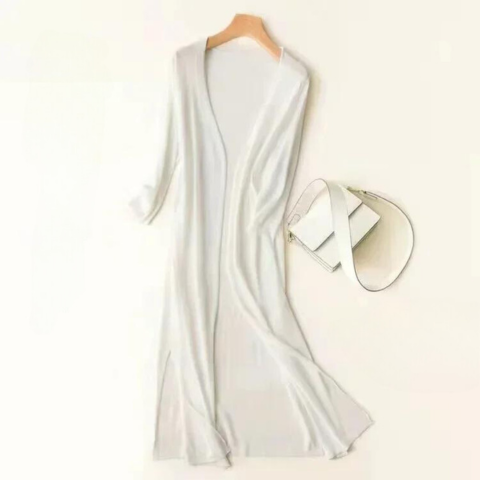 Women's cardigan with open front