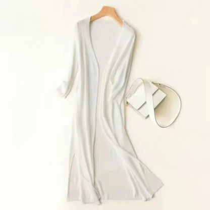 Women's cardigan with open front
